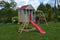 Wendi Toys Modular Playhouse M30R Nordic Adventure House Red