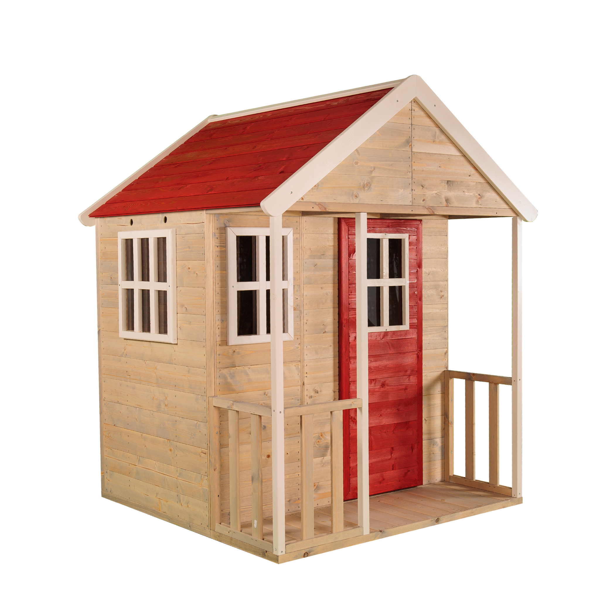 M6R Playhouse Nordic Adventure House Red