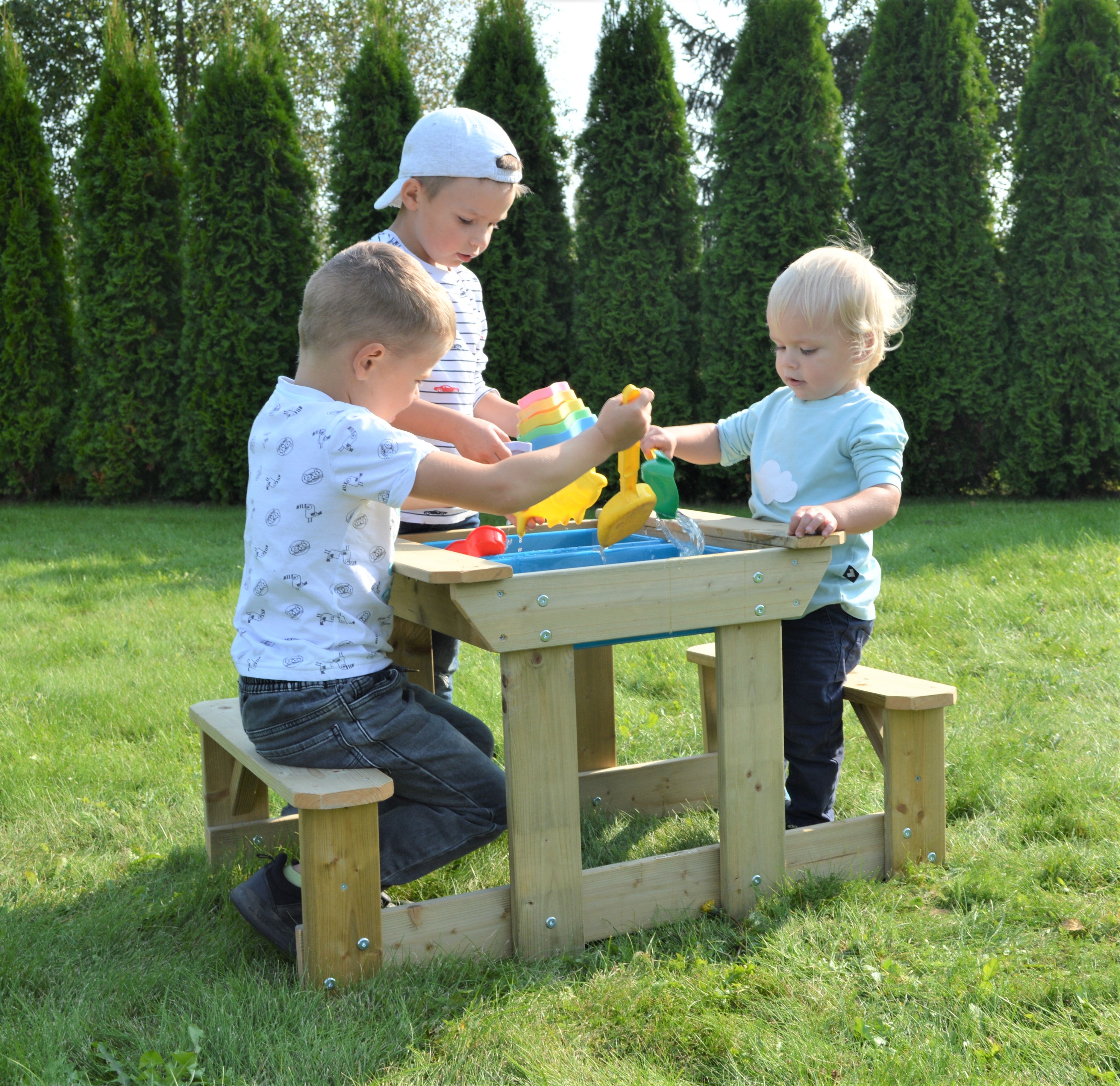 T3 Picknicktisch mit Bänken