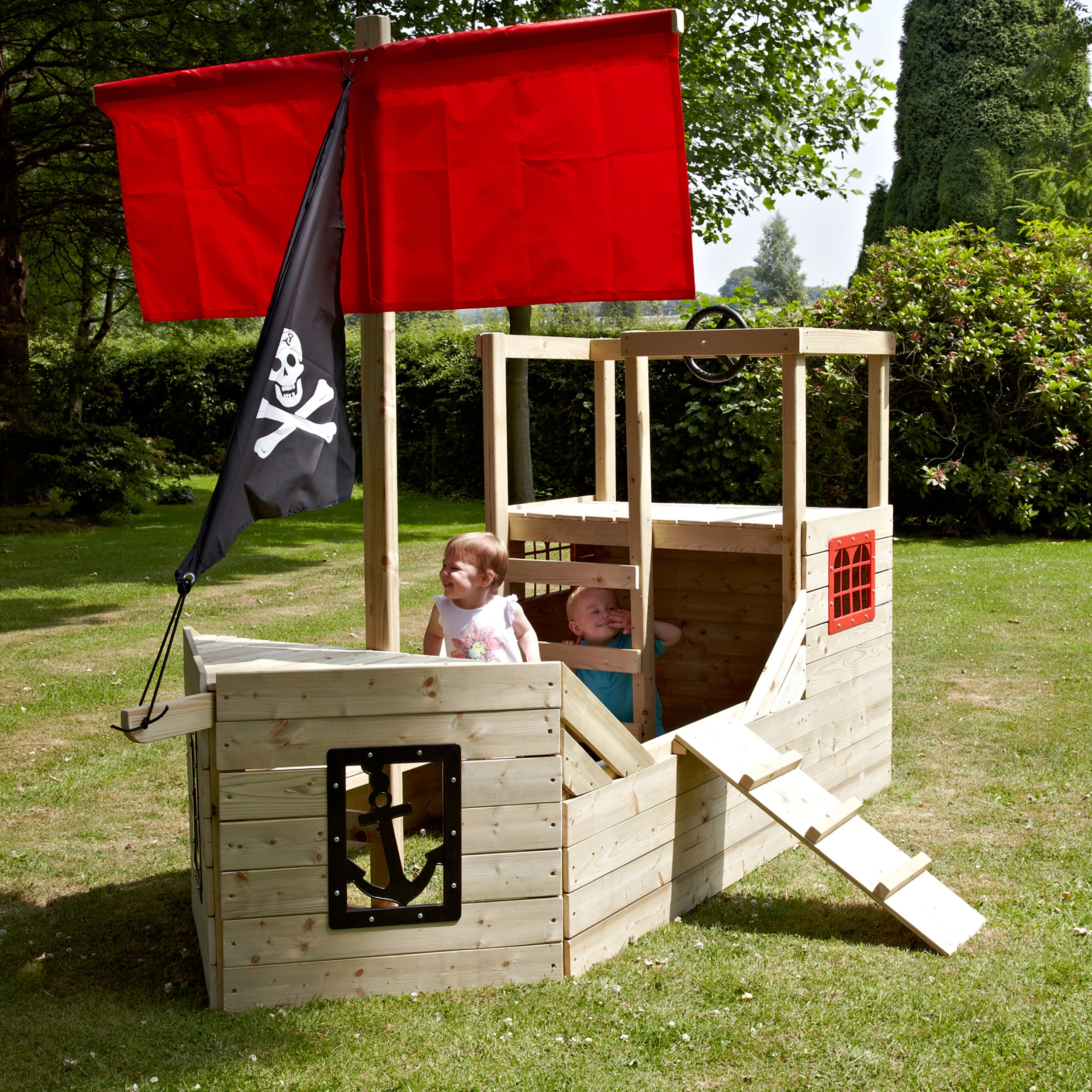 TP164 Pirate Galleon Wooden Playhouse
