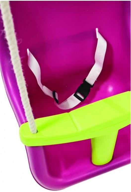 Baby seat  Purple and Lime