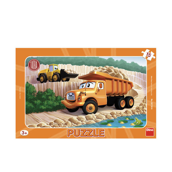 Dino Frame Puzzle 15 pc small TATRA