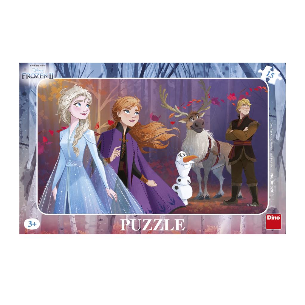 Dino Frame Puzzle 15 pc, Disney Frozen