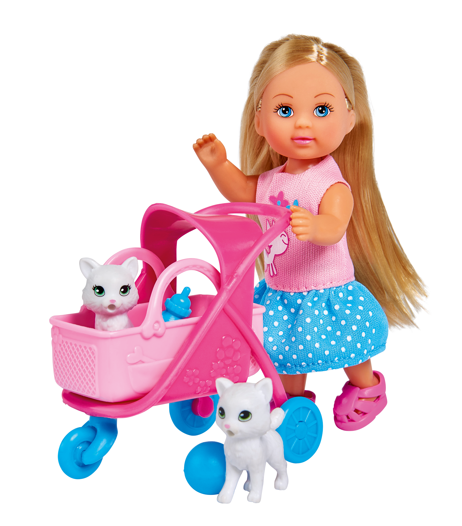 Simba Doll  Evi With Cart
