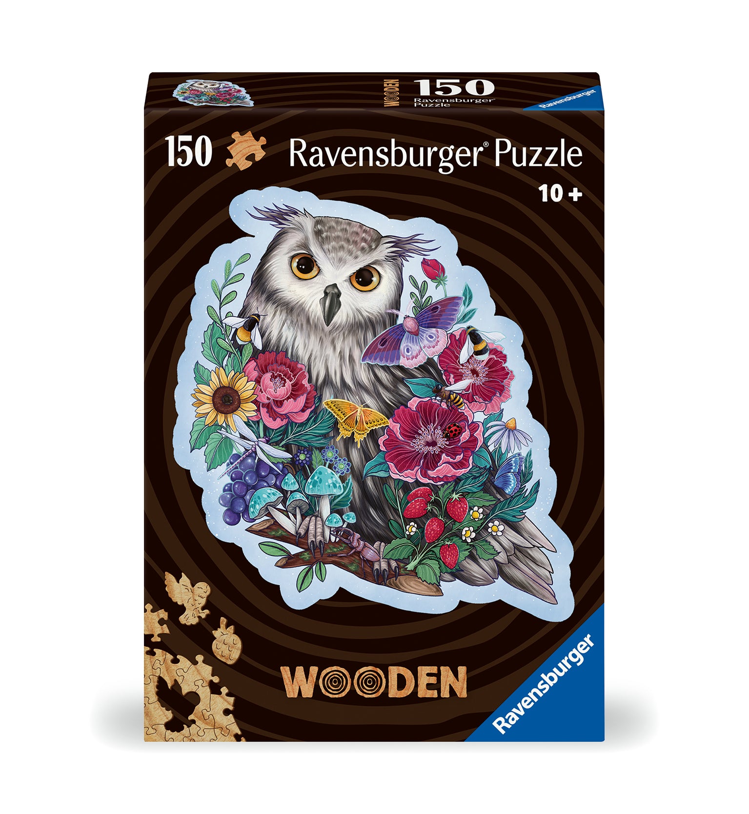 Ravensburger Wooden Puzzle 150 pc  Owl