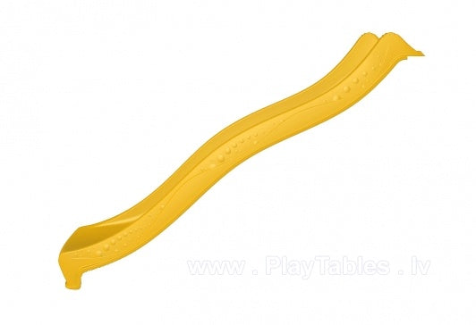HDPE Slide Yulvo Yellow 120 cm Platform
